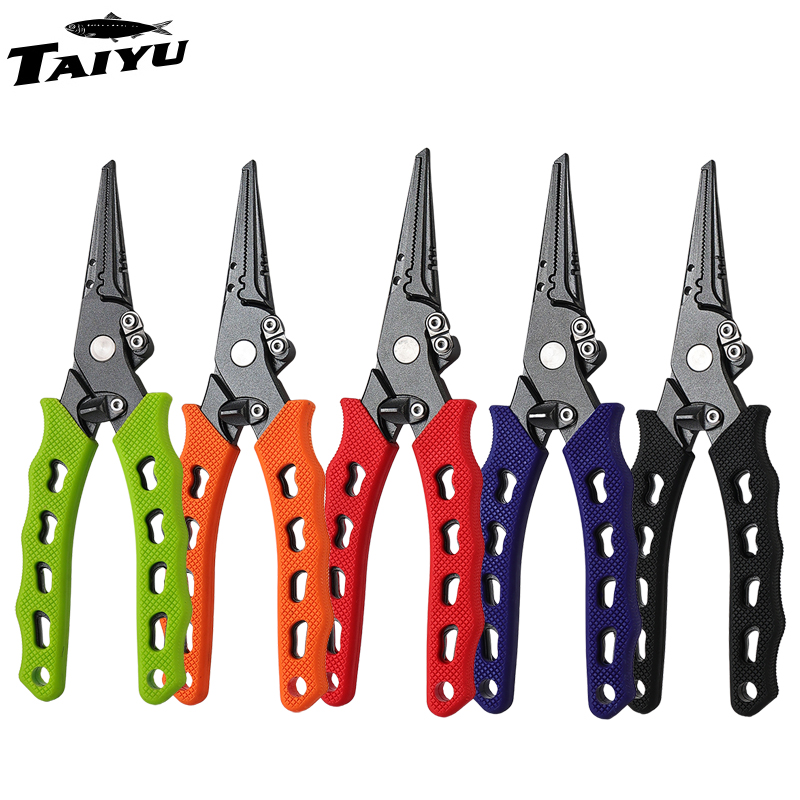 Fishing Lure Accessories - TAIYU 5-color stainless steel lure pliers