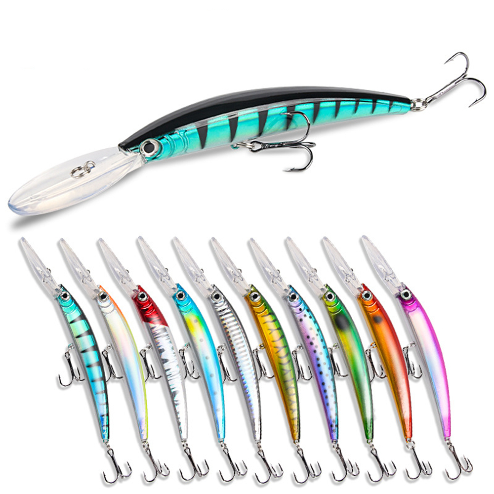 Fishing Lure Jerkbait - Long Tongue Minnow Fishing Lure Bass