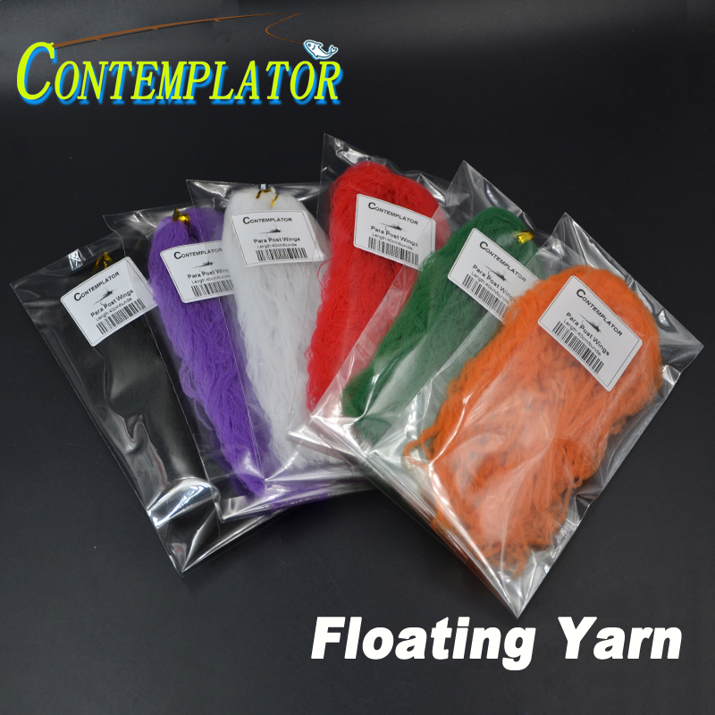 Fishing Lure Topwater - CONTEMPLATOR 7colors Polypropylene Floating Yarn Fly
