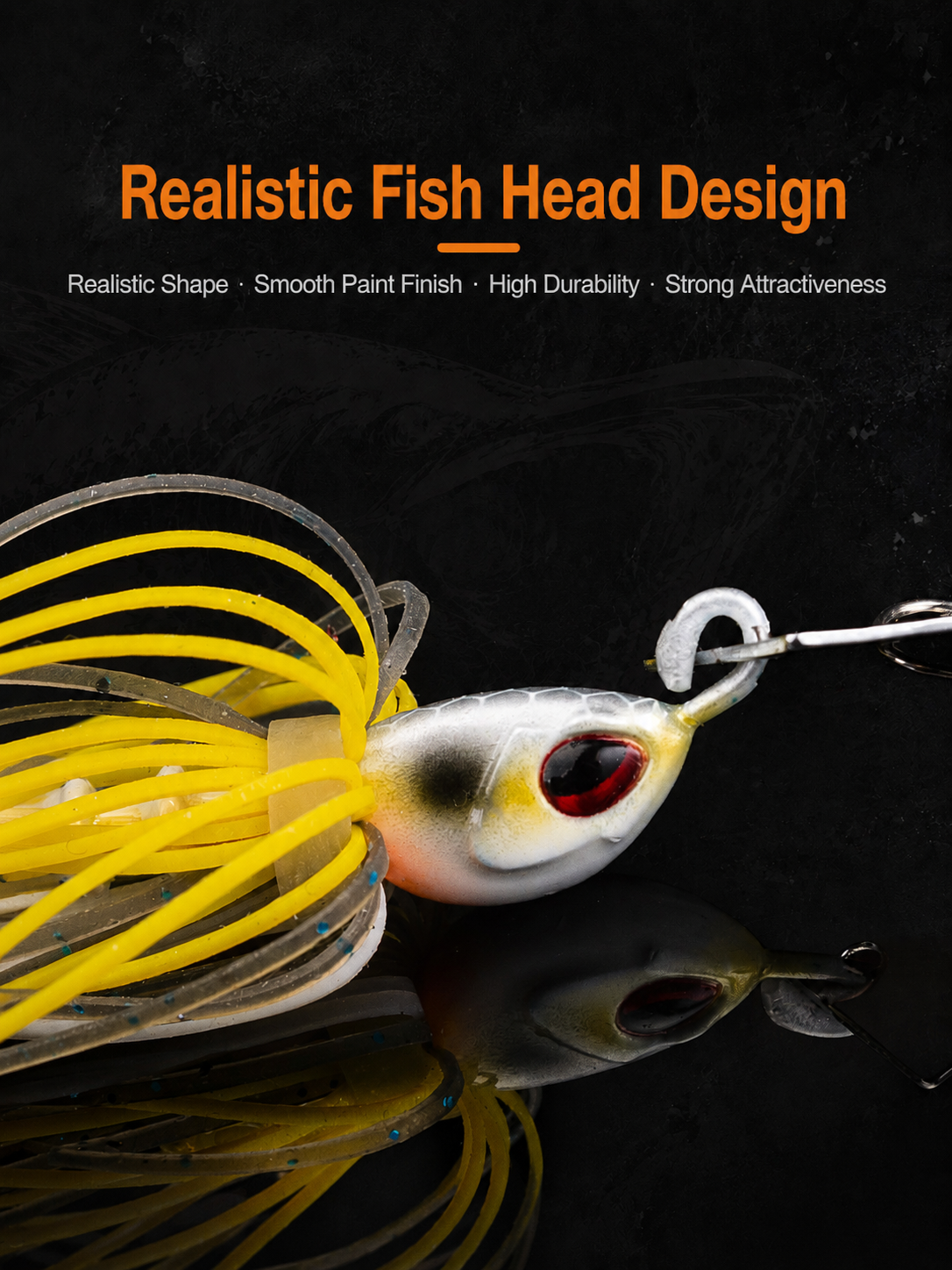 Spinnerbait Lure Set Silicone  - Fishing Lure Blade Bait recension och pris