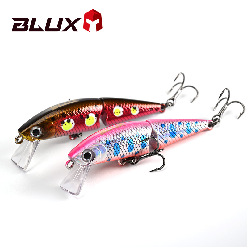BLUX DR. Minnow Joint 50S Swim - Fishing Lure Popper recension och pris