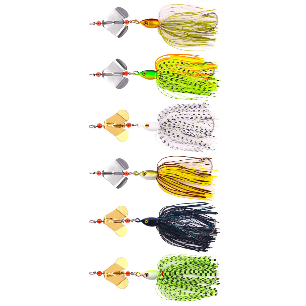 Buzzbait Fishing Lure with Rot - Fishing Lure Blade Bait recension och pris