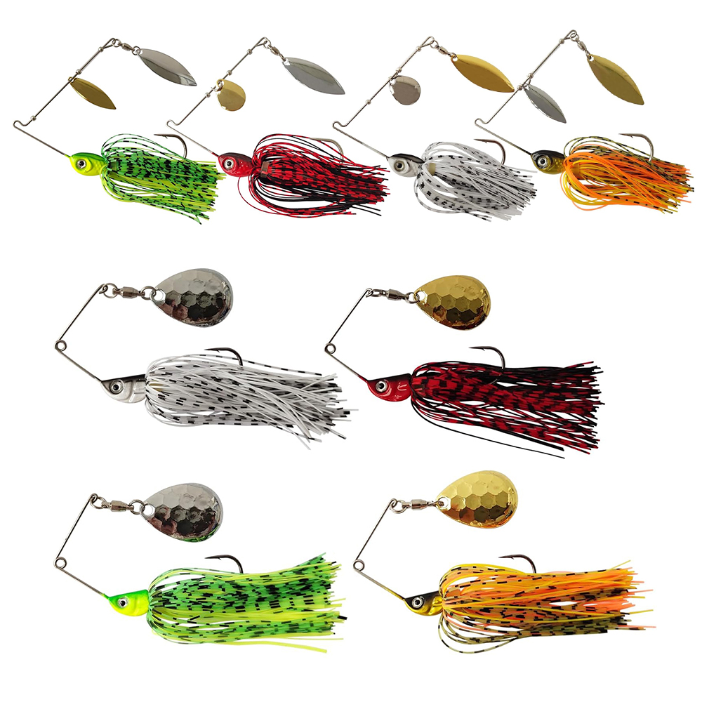 Eupheng Spinner Bait Spoon Wir - Fishing Lure Swimbait recension och pris