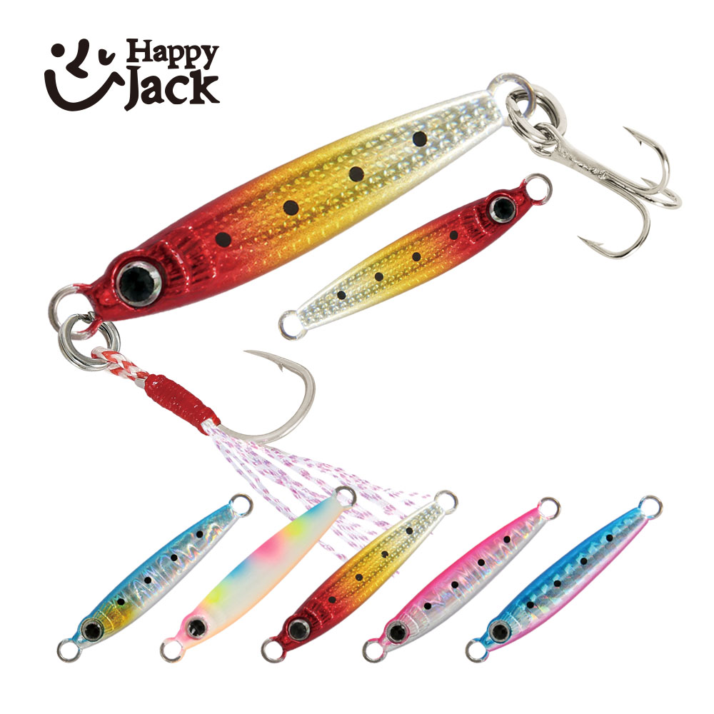 HappyJack new Micro Metal Jig  - Fishing Lure Spoon recension och pris