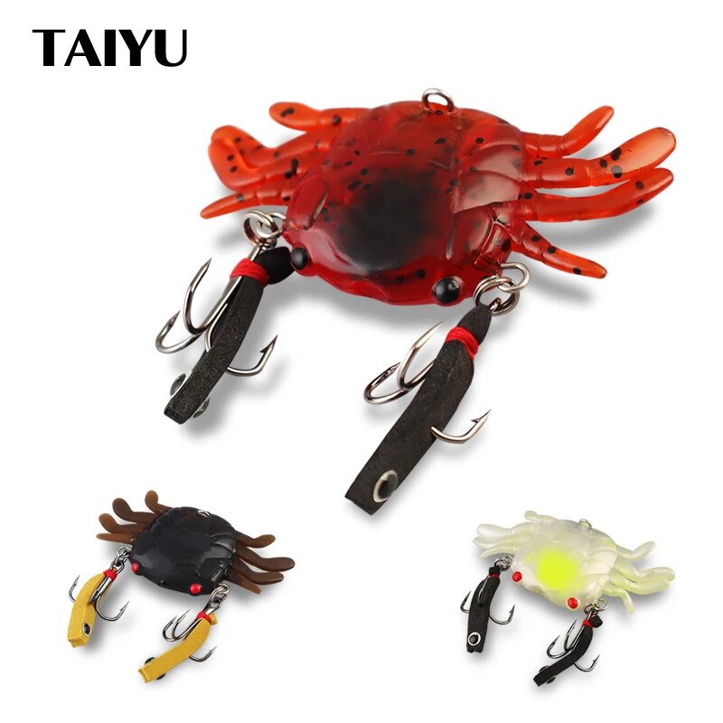 TAIYU Bionic Crab Fishing Lure - Fishing Lure Soft Plastic recension och pris