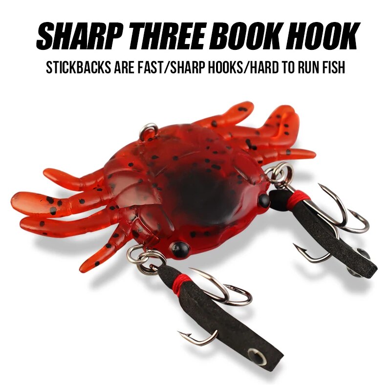 TAIYU Bionic Crab Fishing Lure - Fishing Lure Soft Plastic recension och pris