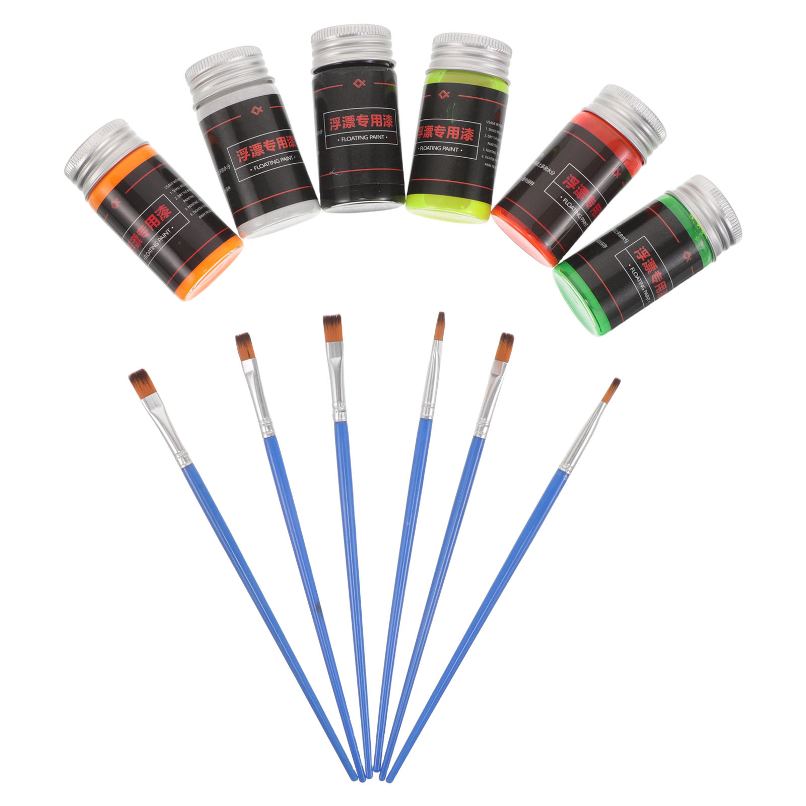 6pcs 30Ml Fluorescent Floating - Fishing Lure Making Kit recension och pris