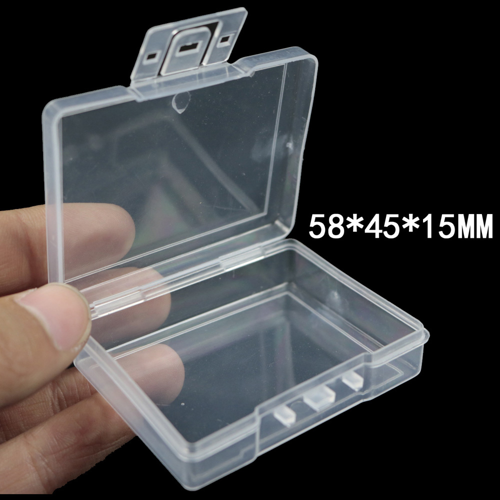 1pcs Transparent Plastic Stora - Fishing Lure Spoon recension och pris