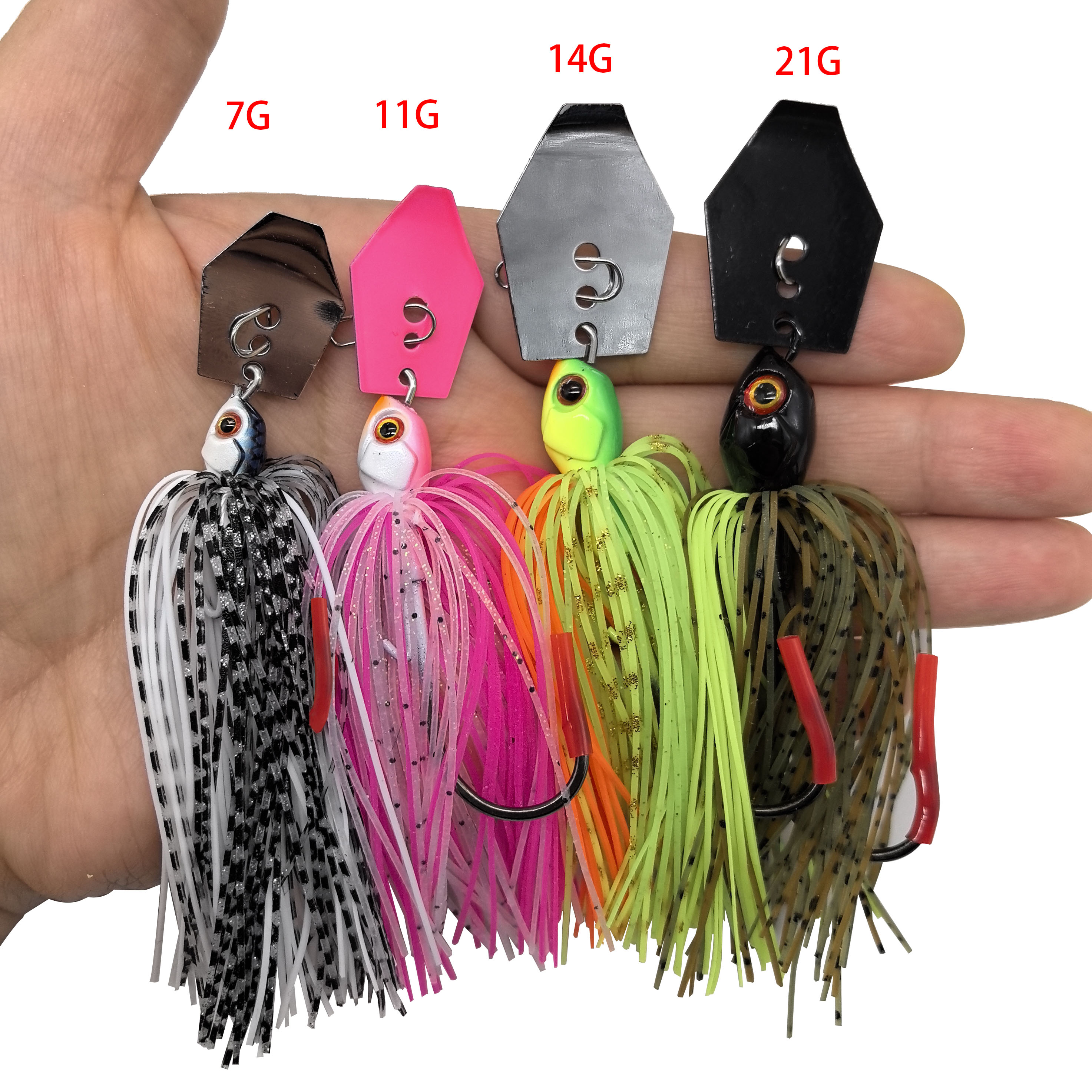 Mycena 7G/9G/11G/14G/21G fishi - Fishing Lure Blade Bait recension och pris