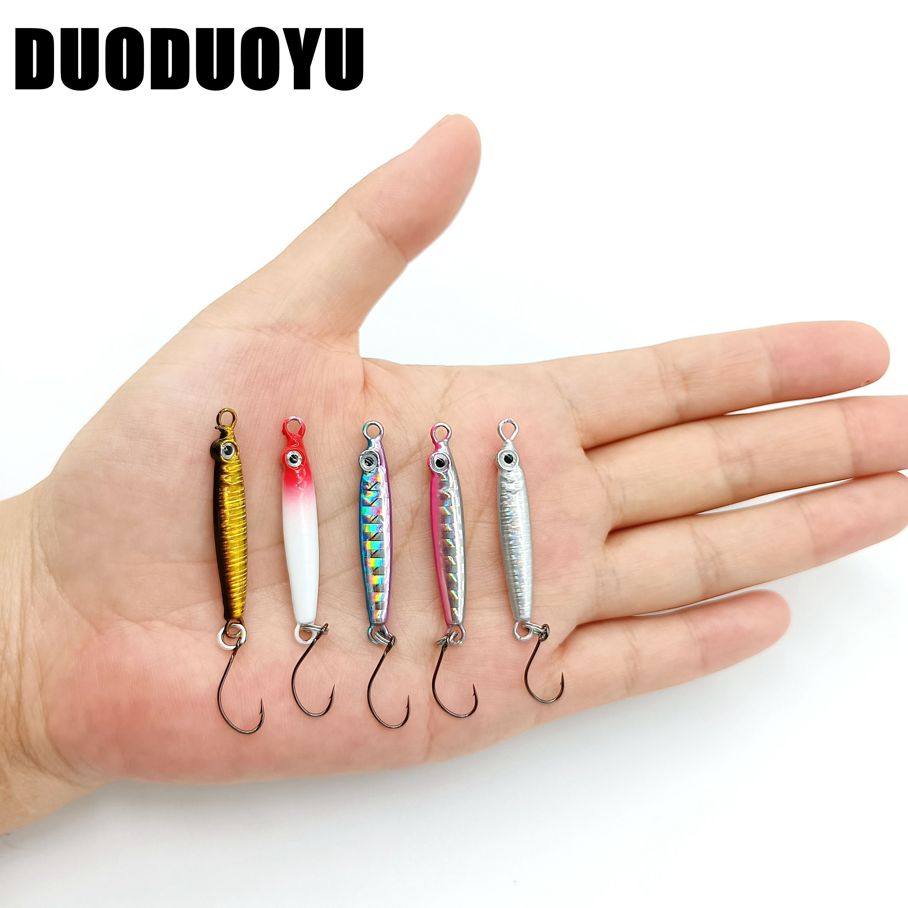 DUODUOYU 5PCS Mini  Metal Jig  - Fishing Lure Spoon recension och pris