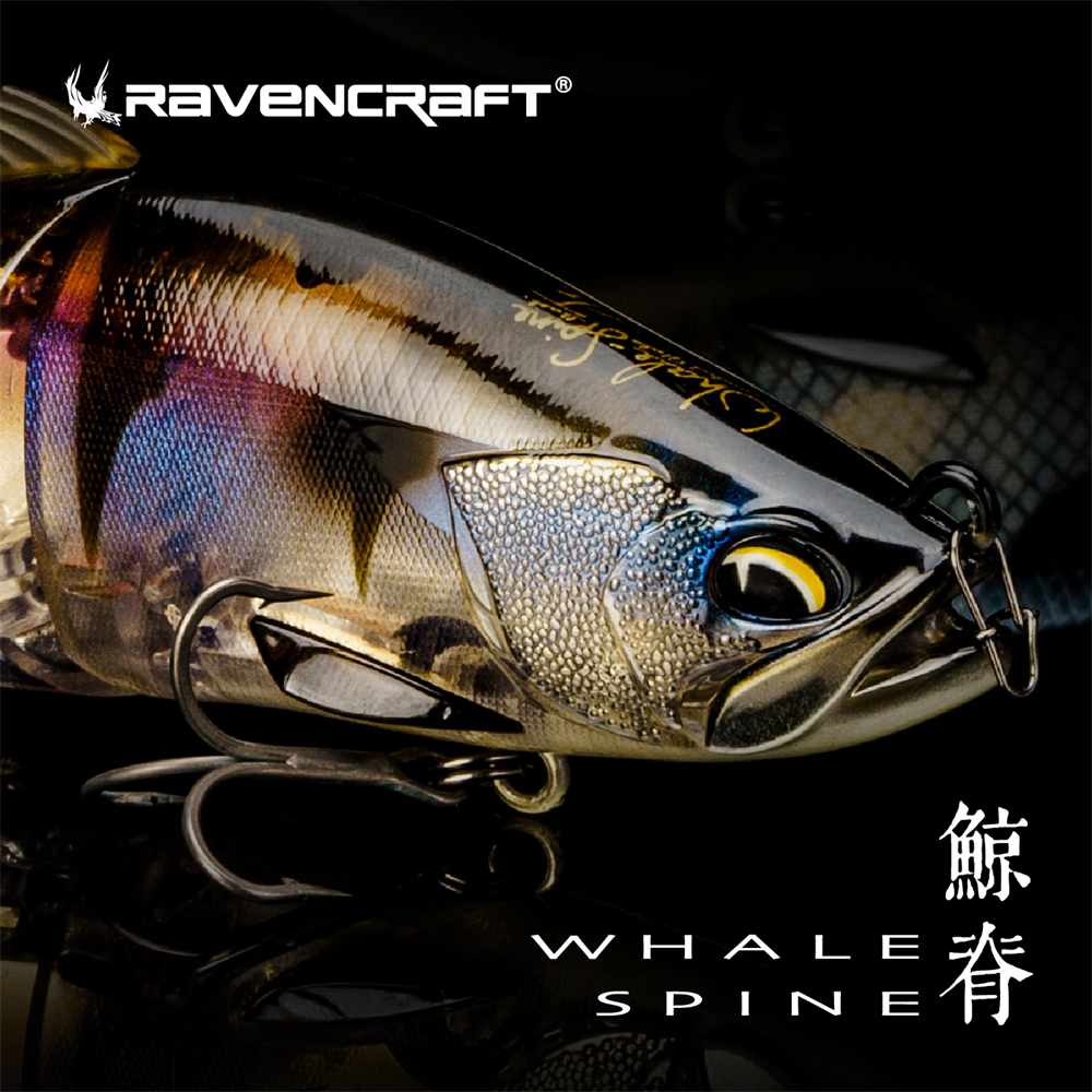 Ravencraft Whale-Spine JR 109m - Fishing Lure Popper recension och pris