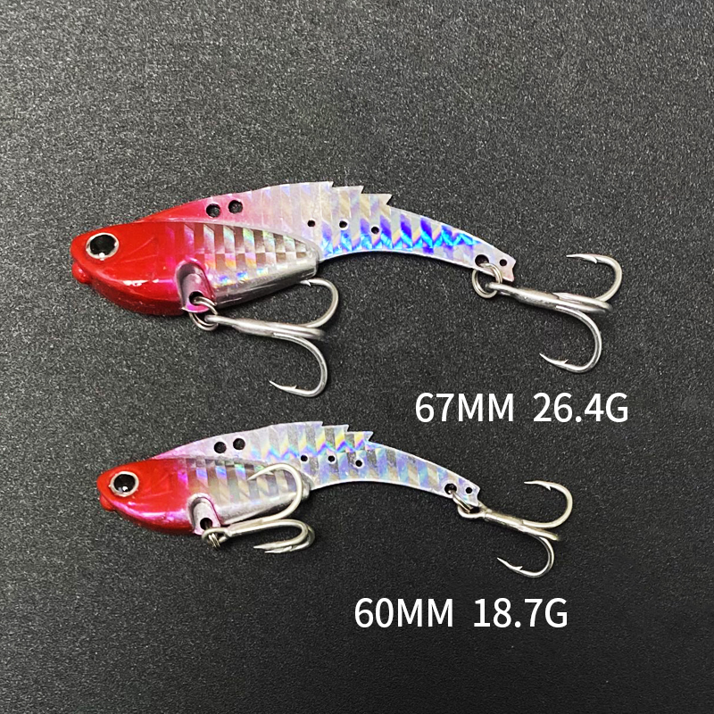 1pcs Metal Blade Vib 67MM 26.4 - Fishing Lure Blade Bait recension och pris