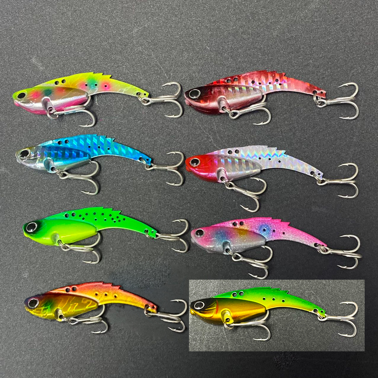 1pcs Metal Blade Vib 67MM 26.4 - Fishing Lure Blade Bait recension och pris
