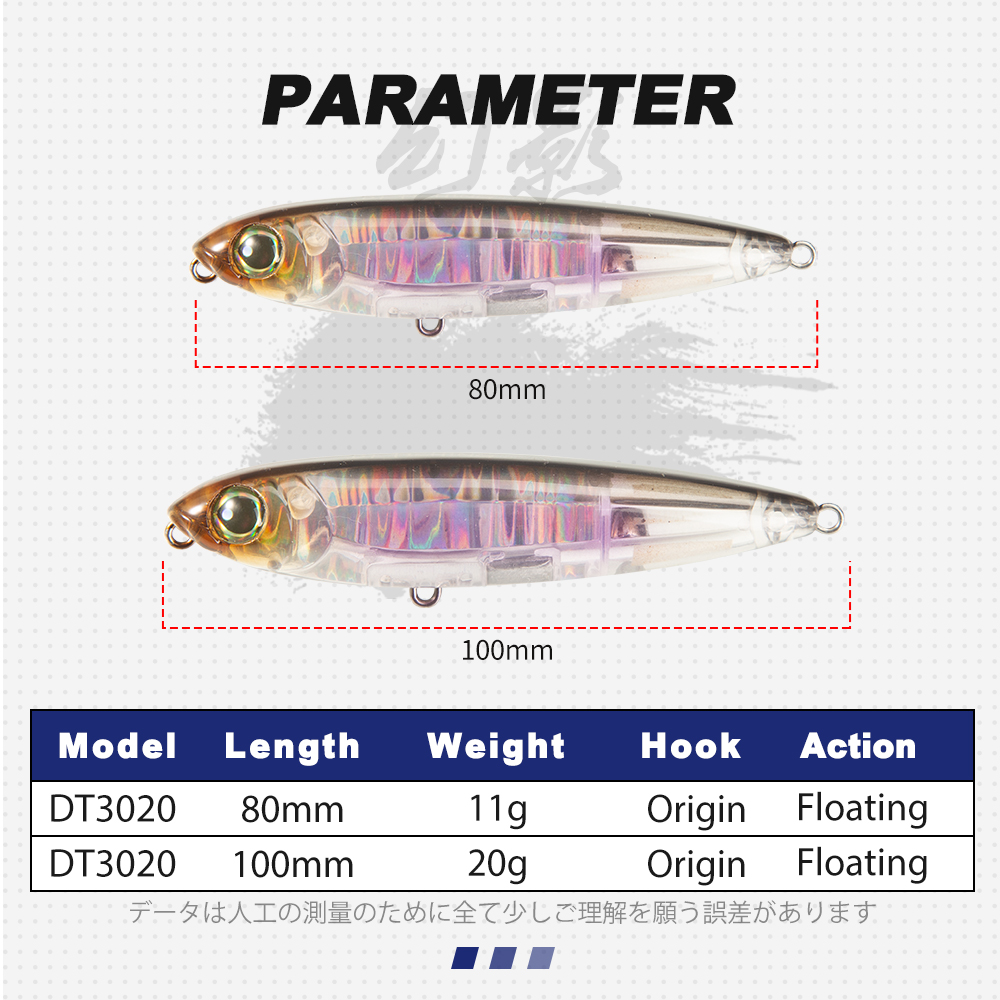 D1 Surface Fishing Lure 3DR Pe - Fishing Lure Popper recension och pris