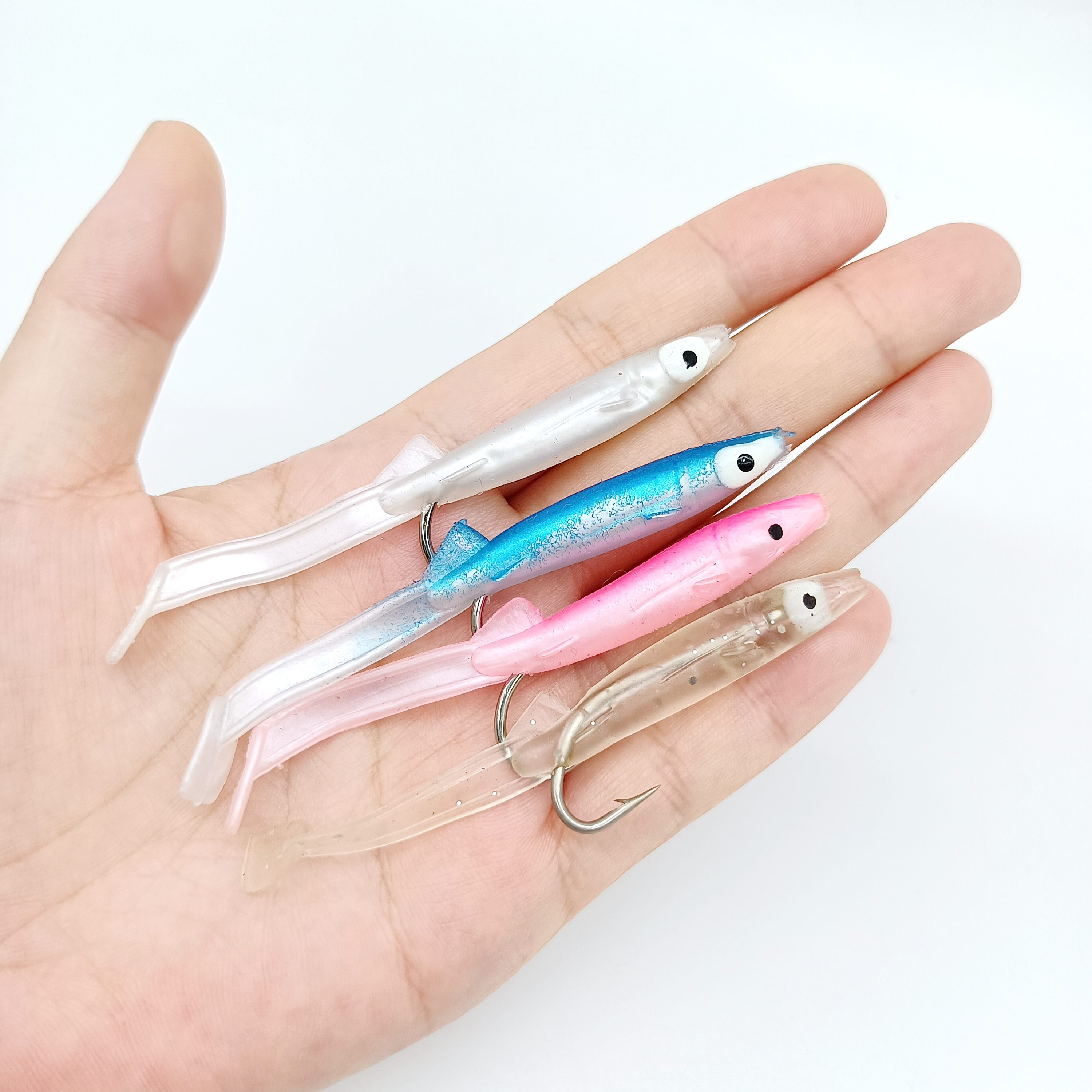 DUODUOYU 5PCS  Eel Soft Plasti - Fishing Lure Crankbait recension och pris