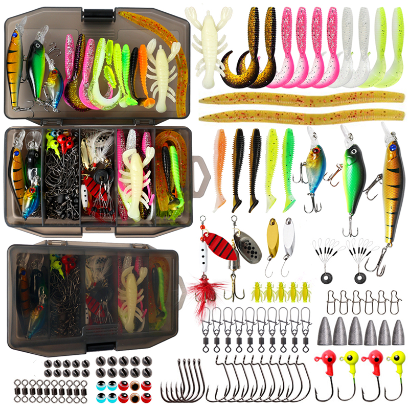 New 120PCS Fishing Lure Set So - Fishing Lure Spoon recension och pris