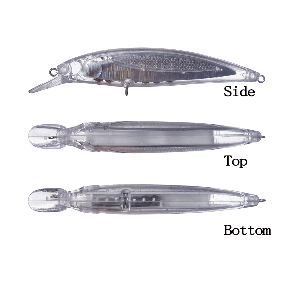Chan’sHuang 20PCS Unpainted Bl - Fishing Lure Blade Bait recension och pris