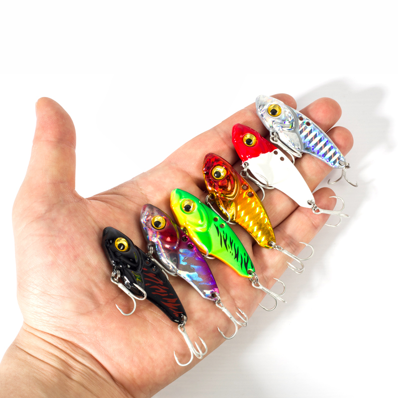 6PCS Metal VIB Lure 5g 7g 10g  - Fishing Lure Spoon recension och pris