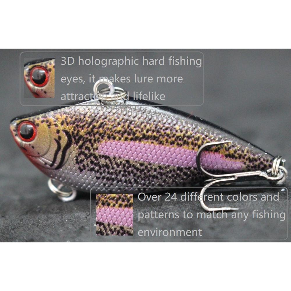 wLure Fishing Lure Lipless 10g - Fishing Lure Crankbait recension och pris