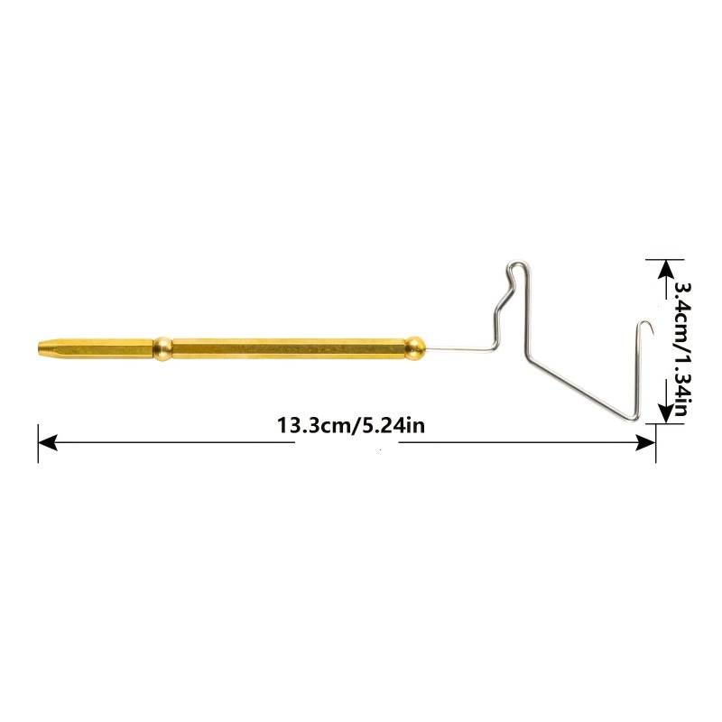 Stainless Steel Fly Tying Tool - Fishing Lure Making Kit recension och pris