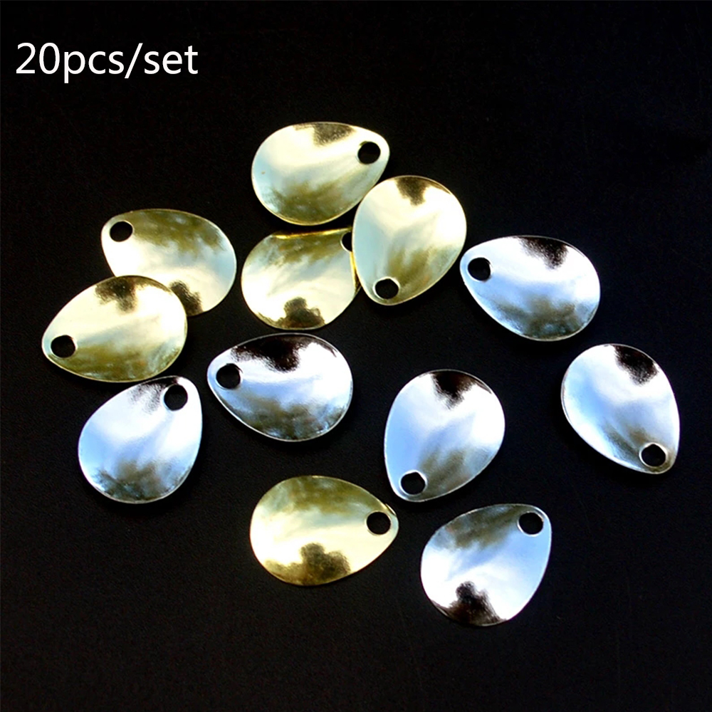 20pcs/lot Fishing Spinner Ring - Fishing Lure Spoon recension och pris