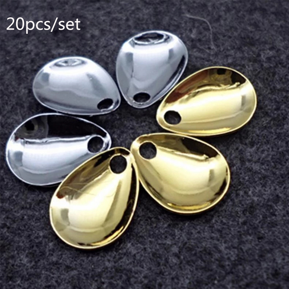 20pcs/lot Fishing Spinner Ring - Fishing Lure Spoon recension och pris