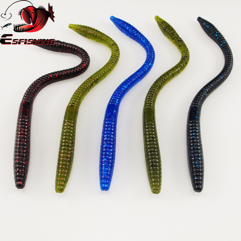 Esfishing Silicone Soft Bait T - Fishing Lure Soft Plastic recension och pris