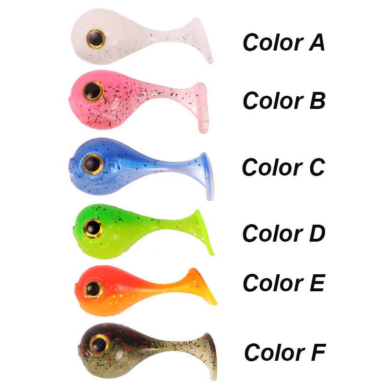 YUCONG 6PCS Jighead Soft Baits - Fishing Lure Crankbait recension och pris