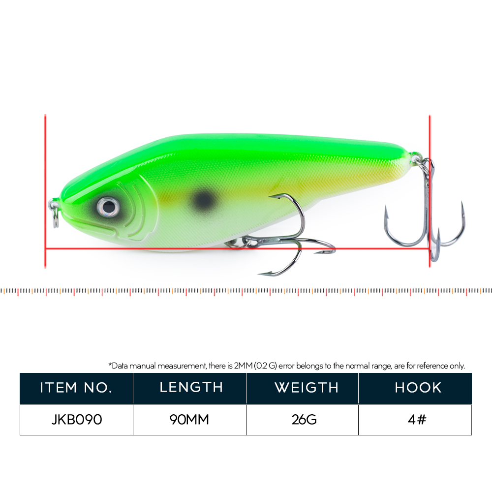 Hanlin NEW Glide Jerkbait 90mm - Fishing Lure Crankbait recension och pris