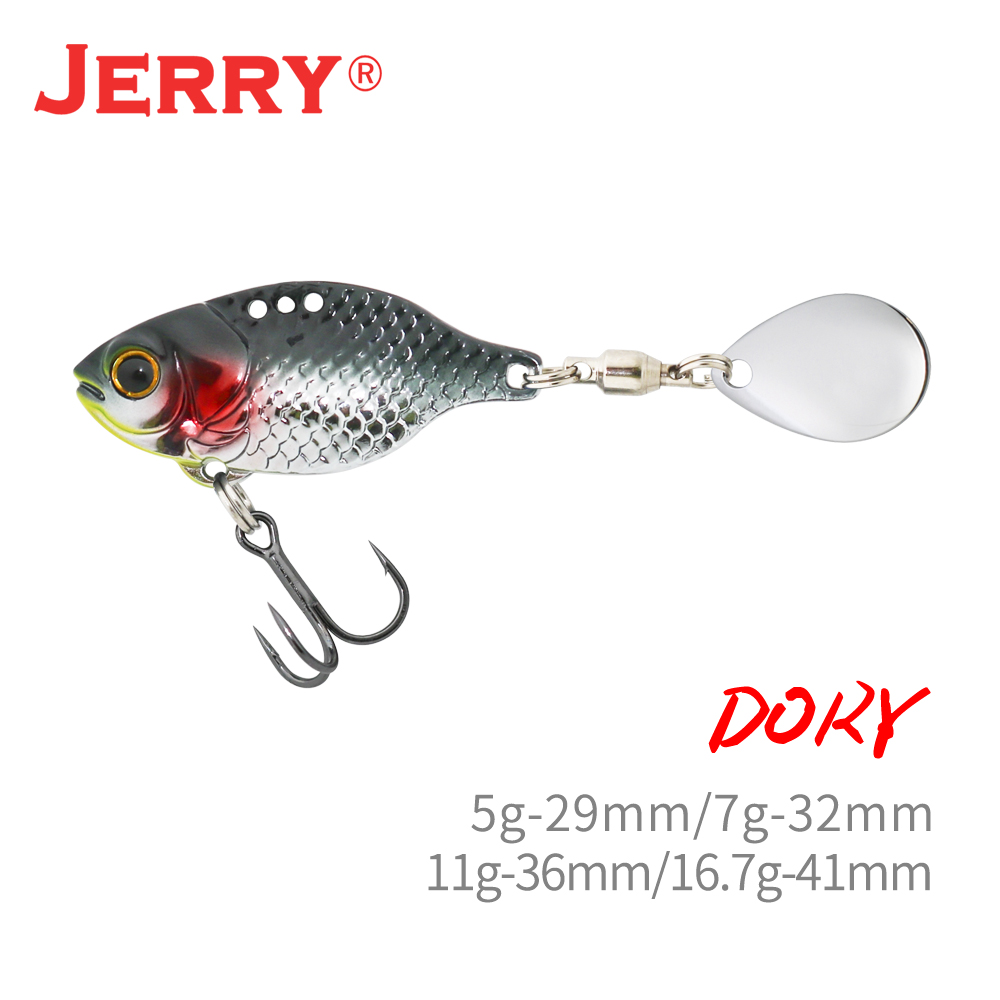 Jerry Dory Metal Blade VIB Ten - Fishing Lure Blade Bait recension och pris