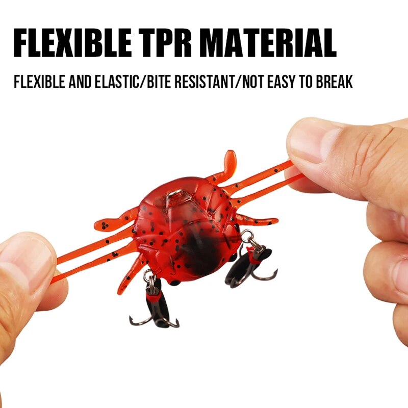 TAIYU Bionic Crab Fishing Lure - Fishing Lure Soft Plastic recension och pris