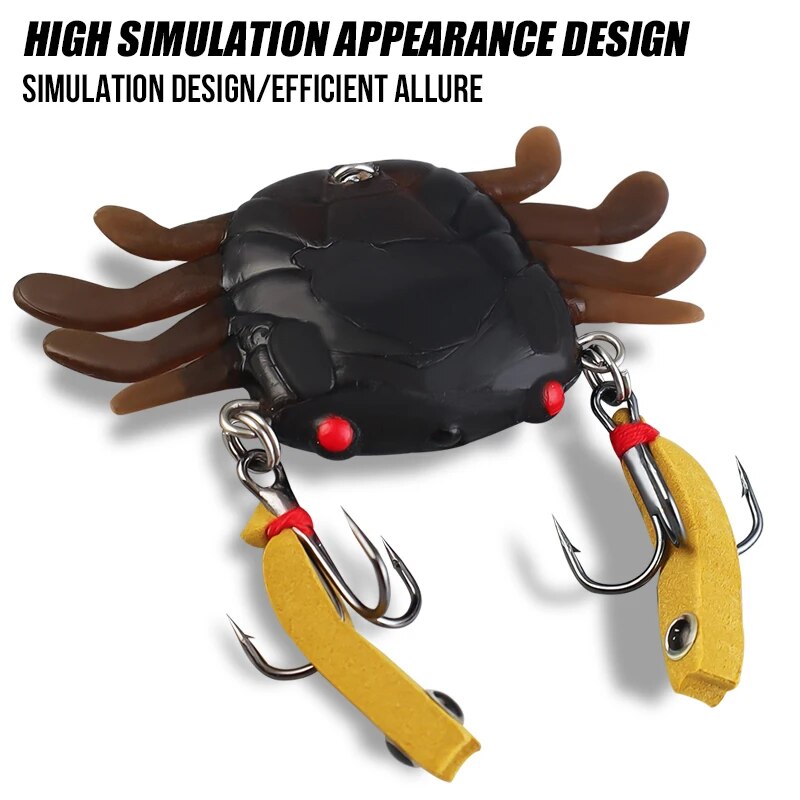 TAIYU Bionic Crab Fishing Lure - Fishing Lure Soft Plastic recension och pris