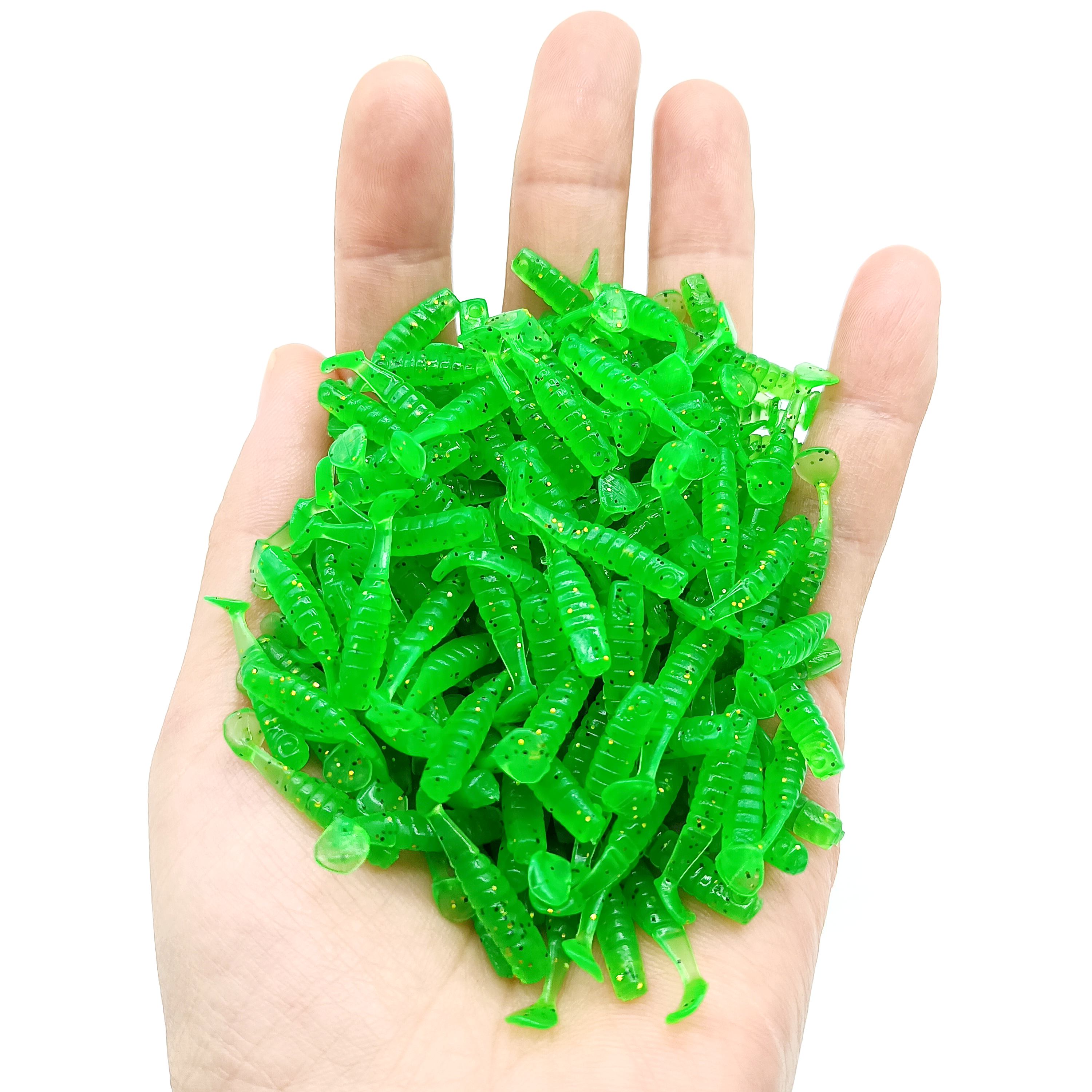 DUODUOYU 50PCS Mini T-tail Sof - Fishing Lure Soft Plastic recension och pris