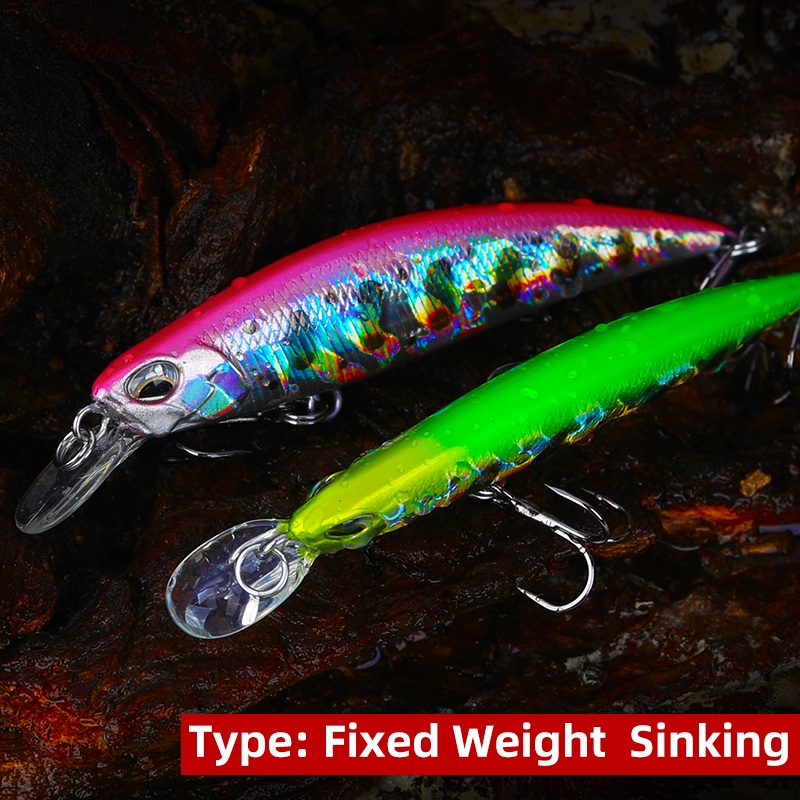 TSURINOYA Sinking Minnow Long  - Fishing Lure Jerkbait recension och pris