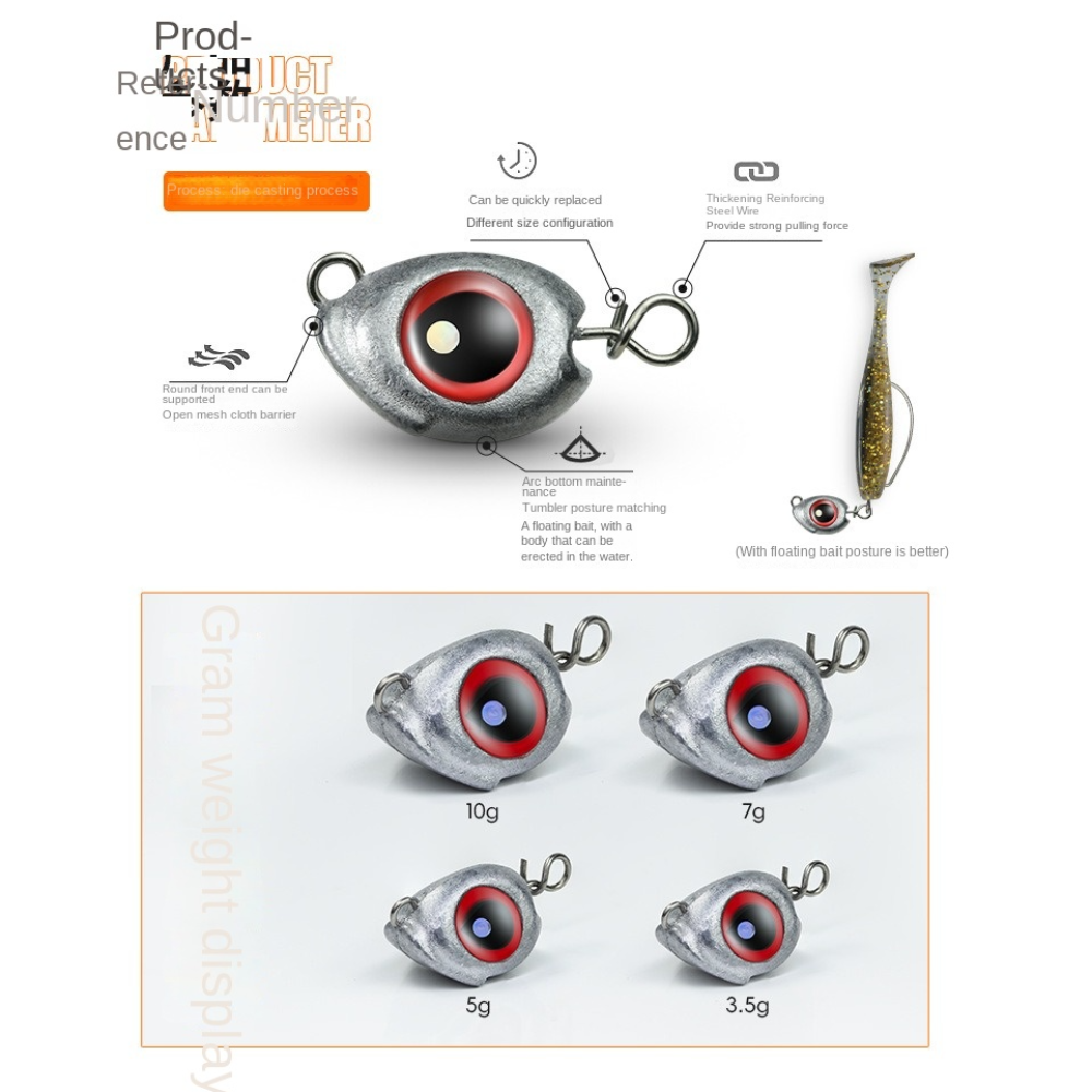 10pcs 3.5g/5g/7g/10g Swimbait  - Fishing Lure Jig recension och pris