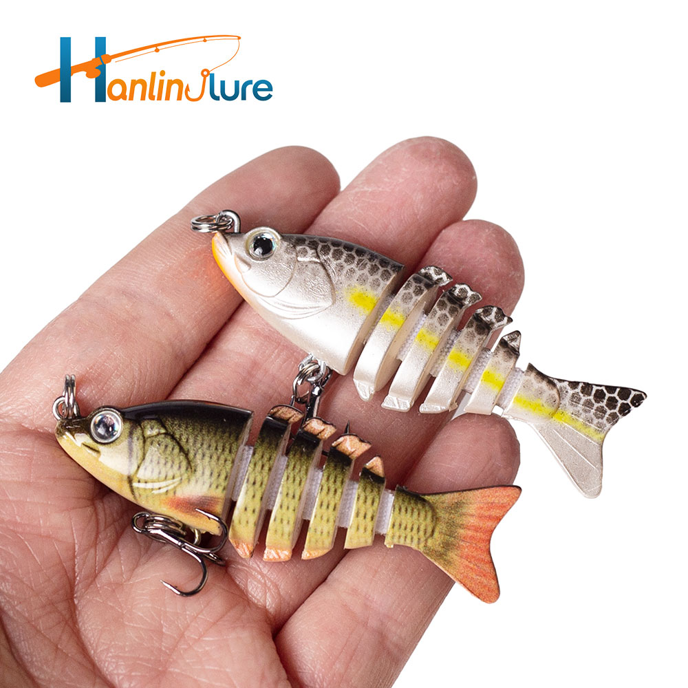 Mini Multi Jointed 6cm/4.7g Wo - Fishing Lure Popper recension och pris