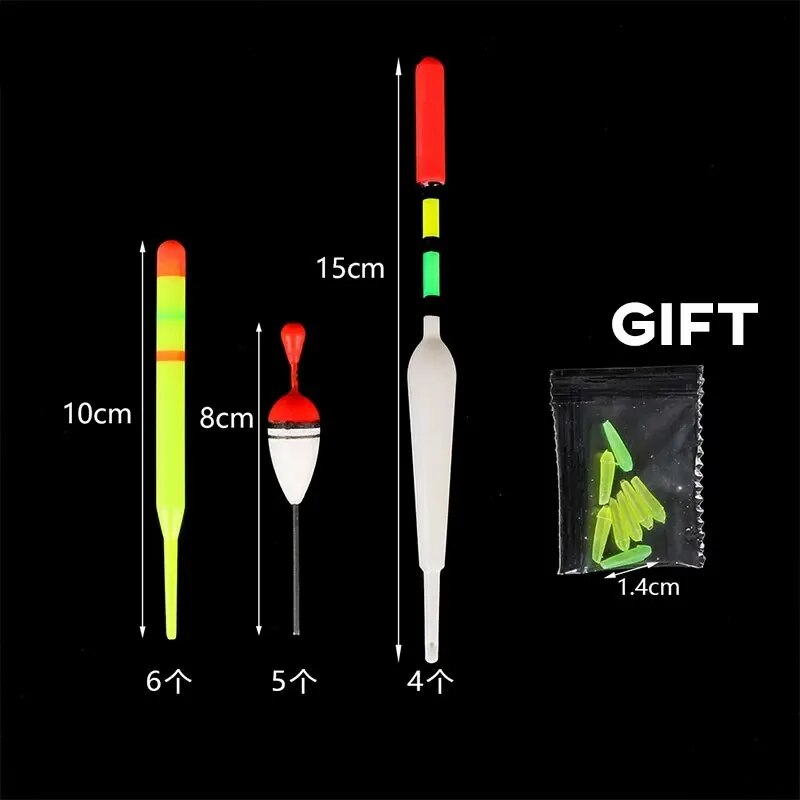 Fishing Float Set 15pc Profess - Fishing Lure Topwater recension och pris