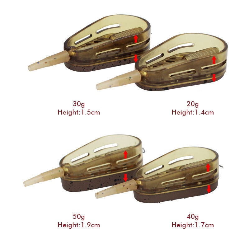 5Pcs Embed Feeder for Fishing  - Fishing Lure Kit recension och pris