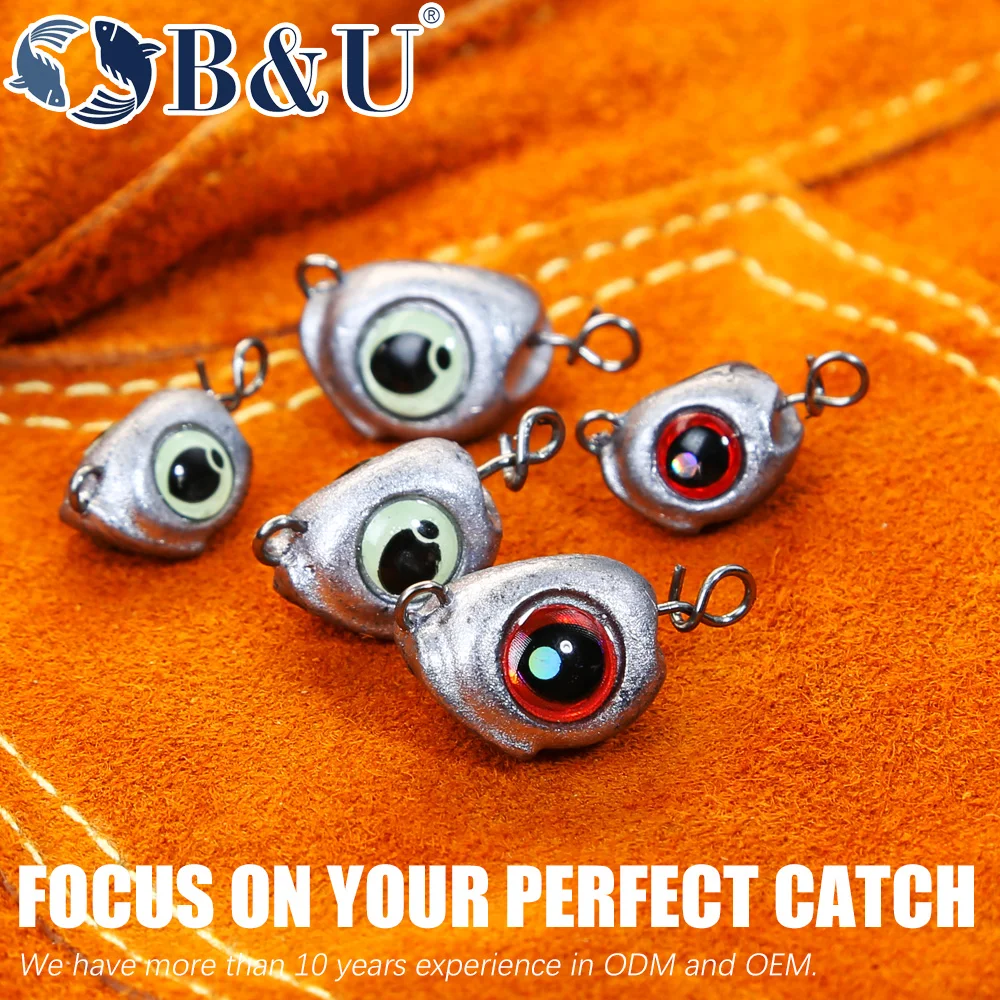 B&U Swing Jig head cheburashka - Fishing Lure Accessories recension och pris